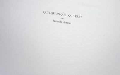 QUELQU’UN QUELQUE PART